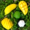 Натуральное мыло в форме фруктов манго