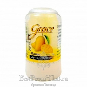 Минеральный дезодорант с манго Grace 70 гр