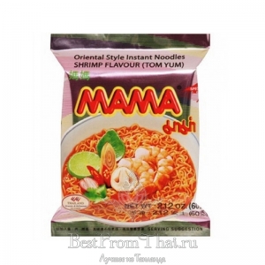 Лапша быстрого приготовления - суп Том Ям Mama 1 шт