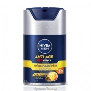 Сыворотка для мужчин Nivea Men Anti-Age 4 D Effect SPF30 PA