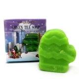 Мыло "зеленый чай"  из рождественской серии Мадам Хенг