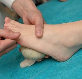 волшебный массаж ног